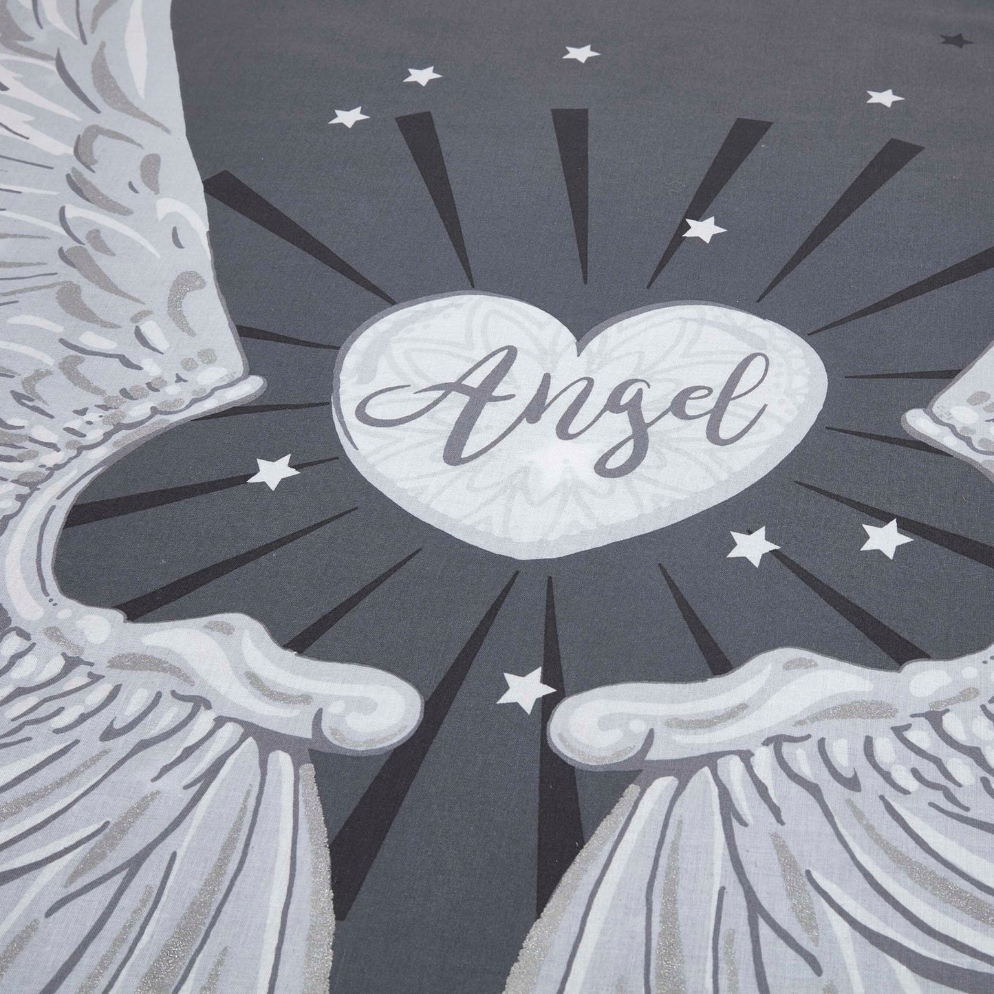 Studio Art by Rapport Angel Wings Duvet set - Grey