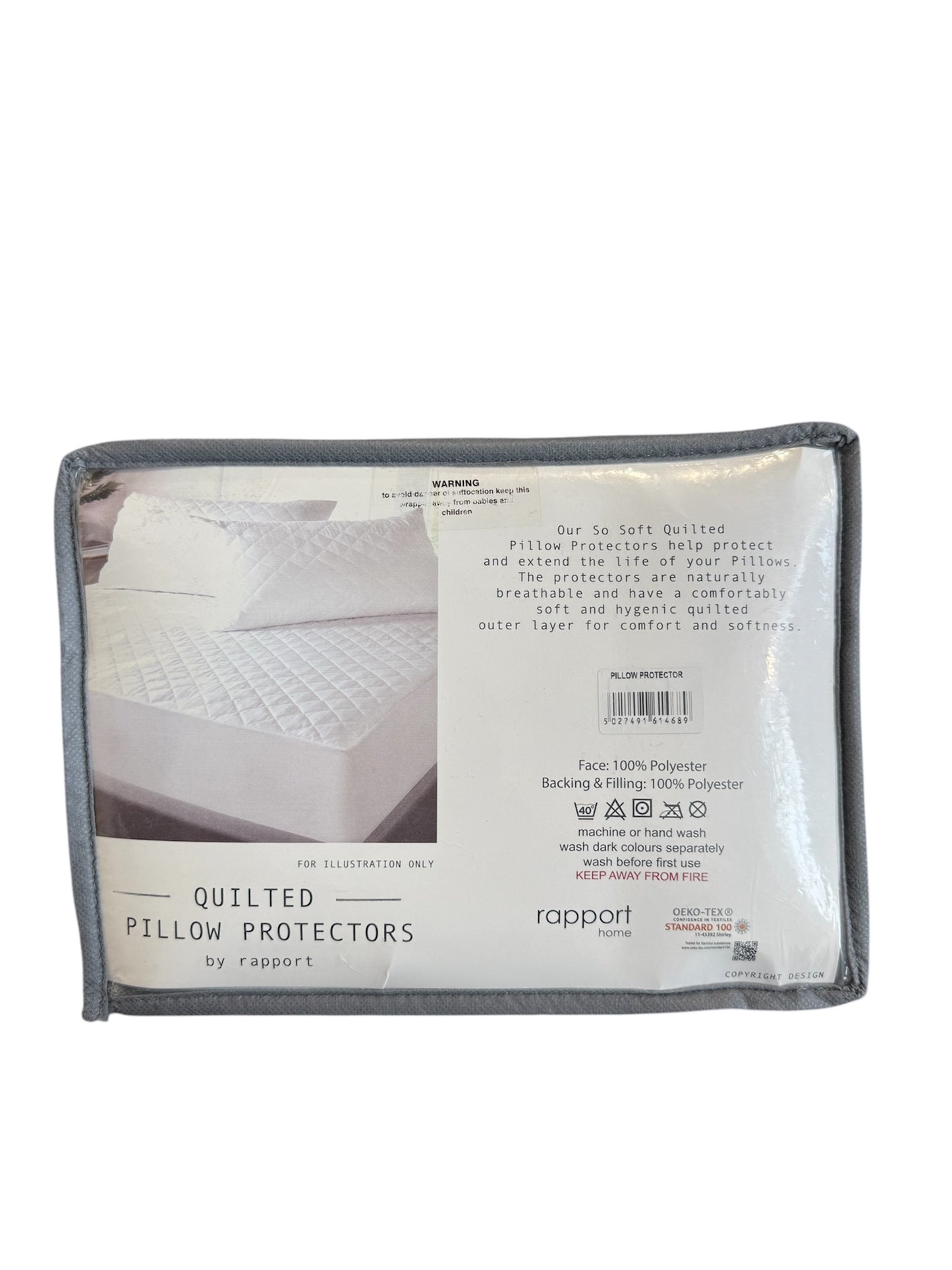 Rapport Luxury Quilted Pillow Protectors