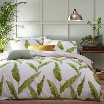 Furn Plantain Botanical Duvet Cover Set