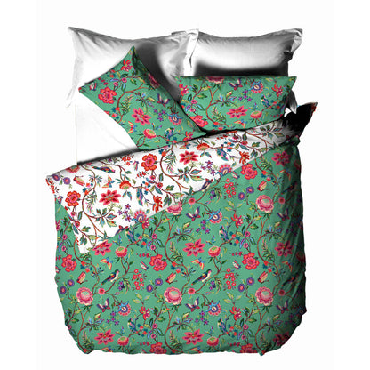 Furn Pomelo Tropical Floral Duvet Cover Set