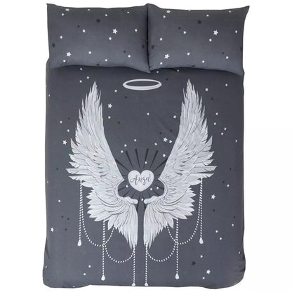 Studio Art by Rapport Angel Wings Duvet set - Grey