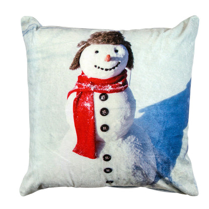 Snowman Cushion Cover