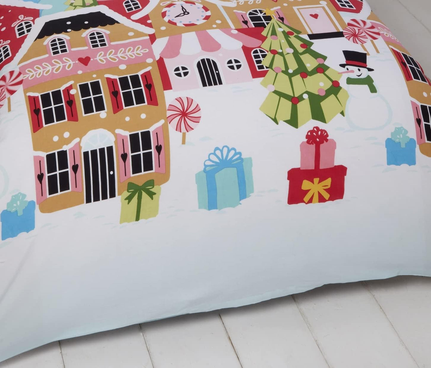Rapport Gingerbread Town Duvet Set