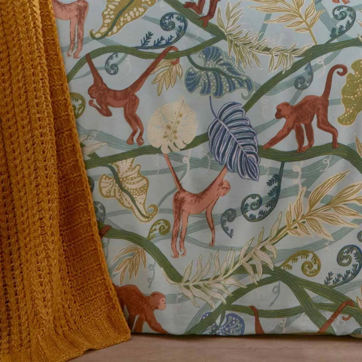 Furn Monkey Forest Duvet Cover Set