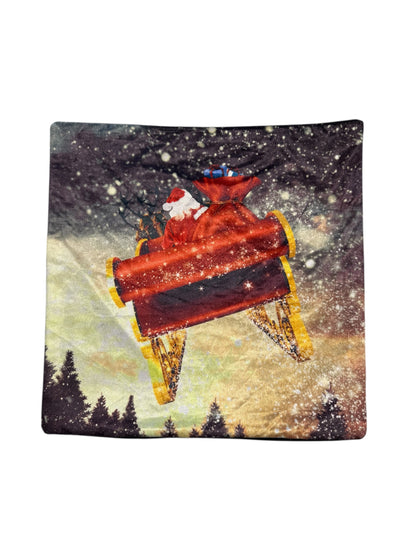 Northern Lights/Santa Cushion Cover