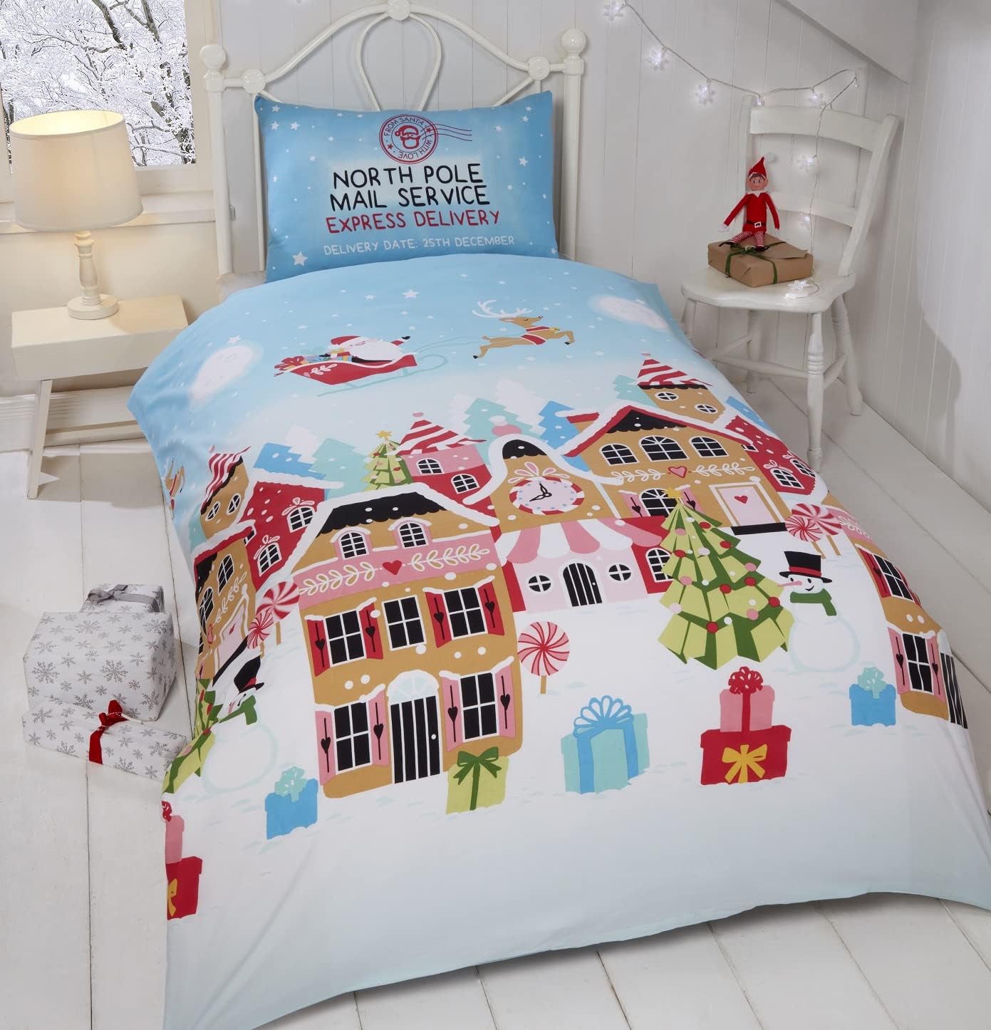 Rapport Gingerbread Town Duvet Set