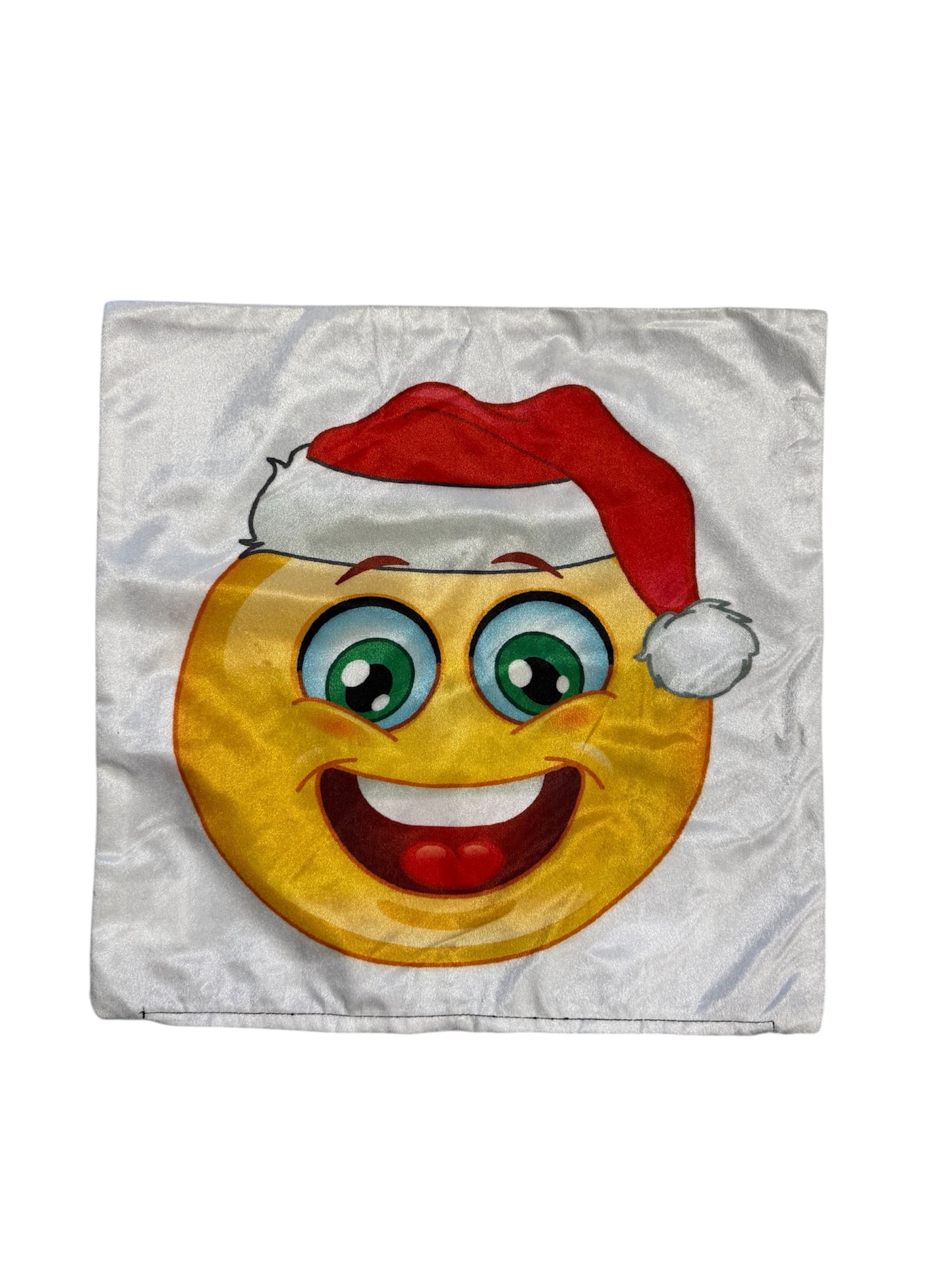 By Rapport Christmas Emoji Cushion Cover