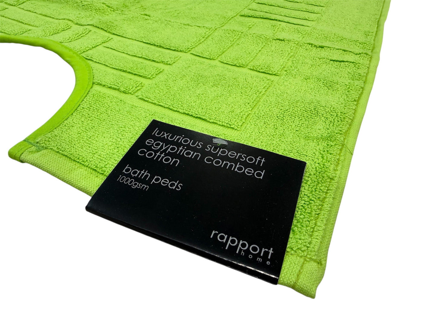 Rapport Supersoft Cotton Toilet Pedestal Mat
