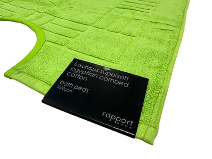 Rapport Supersoft Cotton Toilet Pedestal Mat