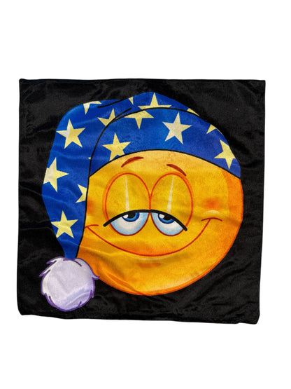 By Rapport Christmas Emoji Cushion Cover