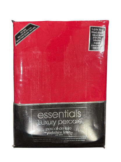 Luxury Percale Extra Deep Fitted Sheet