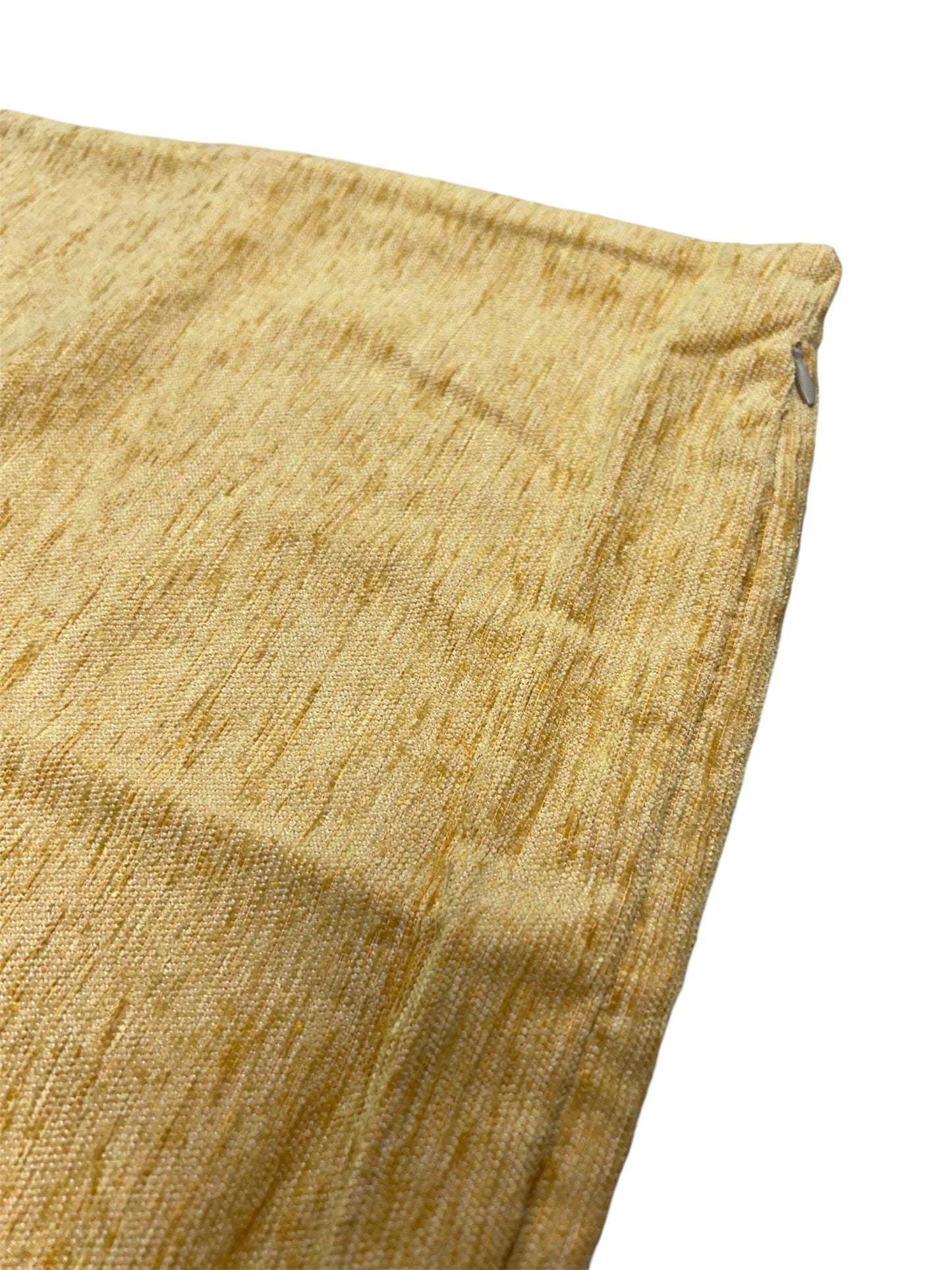 Brisa & Home Chenille cushion cover - Ochre/Mustard