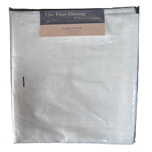 Emma Barclay Classics Collection - Tablecloth in White