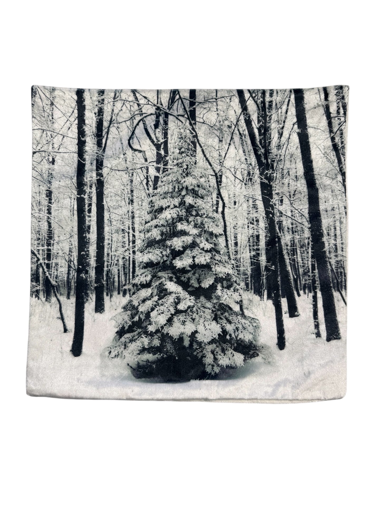 Winter Christmas Tree Cushions Cover