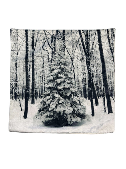 Winter Christmas Tree Cushions Cover