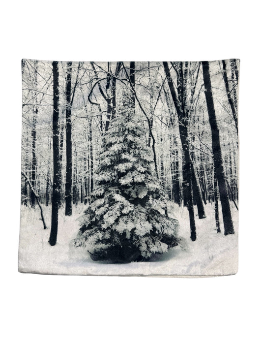 Winter Christmas Tree Cushions Cover