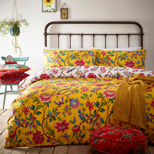 Furn Pomelo Tropical Floral Duvet Cover Set