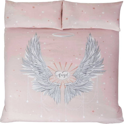 Studio Art by Rapport Angel Wings Duvet set - Blush Pink