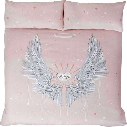 Studio Art by Rapport Angel Wings Duvet set - Blush Pink