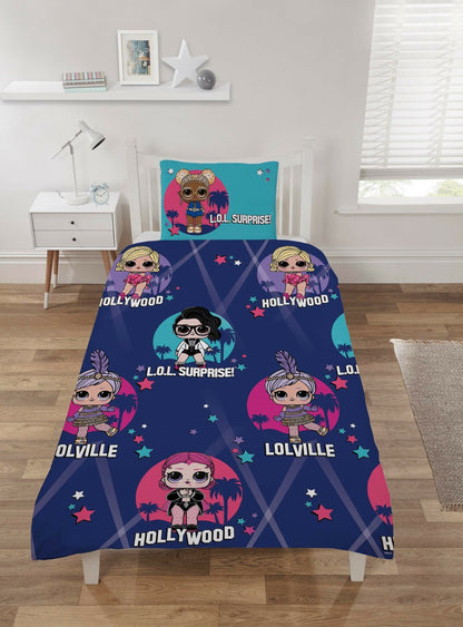 L.O.L Dolls Surprise Hollywood Duvet Set