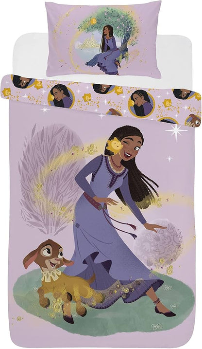 Coco Moon Disney Wish Fairytale Reversible Duvet Cover Set