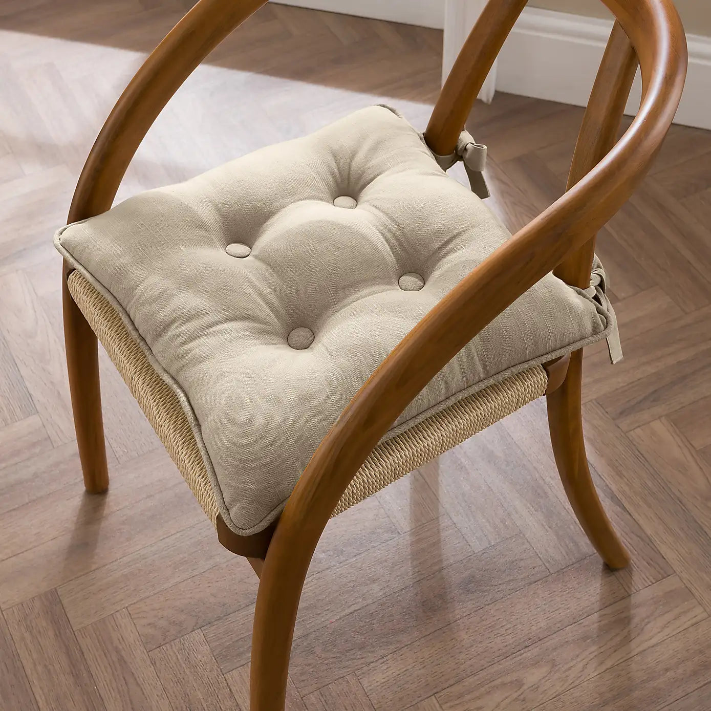 Isabelle Seat Pad - Taupe