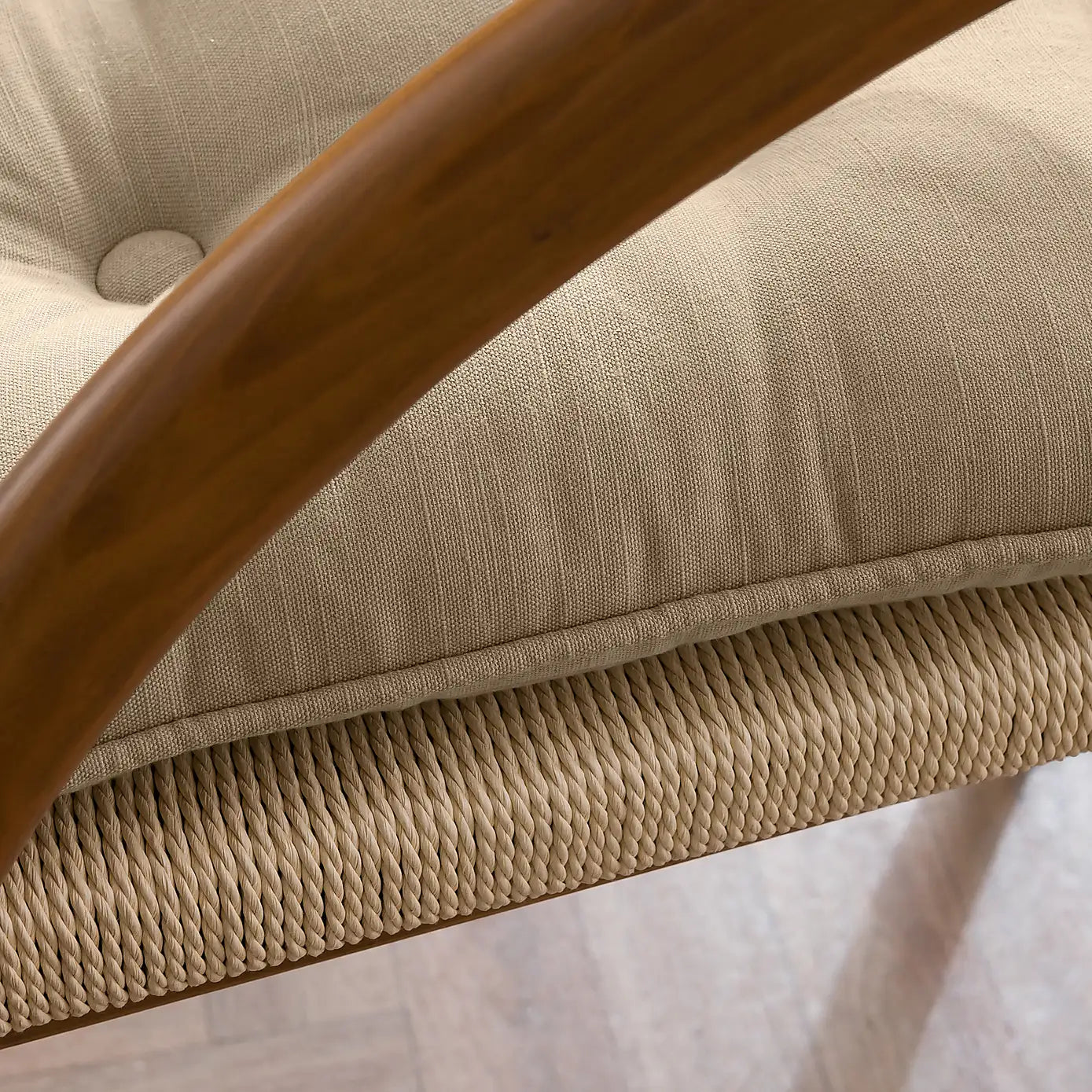 Isabelle Seat Pad - Taupe