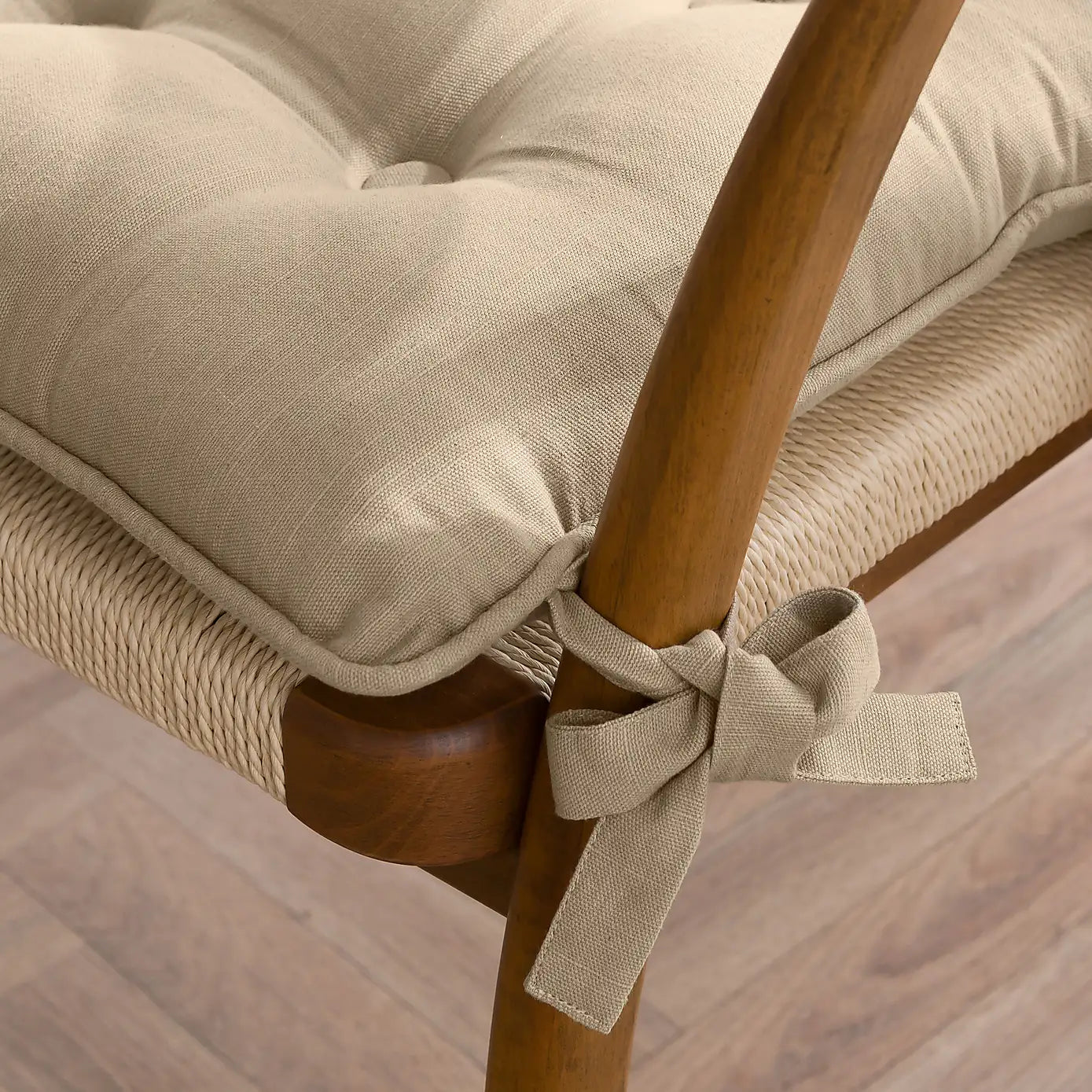Isabelle Seat Pad - Taupe