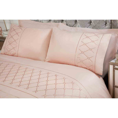 Rapport Belle Maison Monaco Duvet set - Blush Pink
