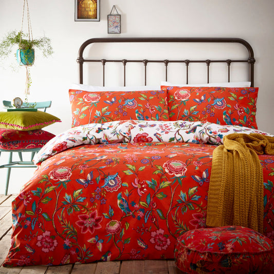 Furn Pomelo Tropical Floral Duvet Cover Set