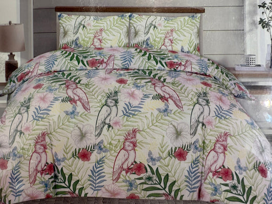 Tropical Cockatoo Complete Bedding Set