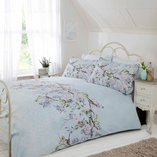 Rapport Eloise Duvet Cover Bedding Set - Blue