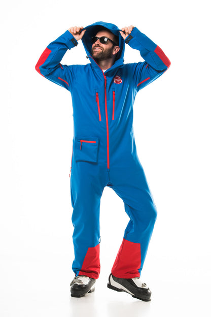 RED7 CG1 All-In-One Ski Suit (Blue)
